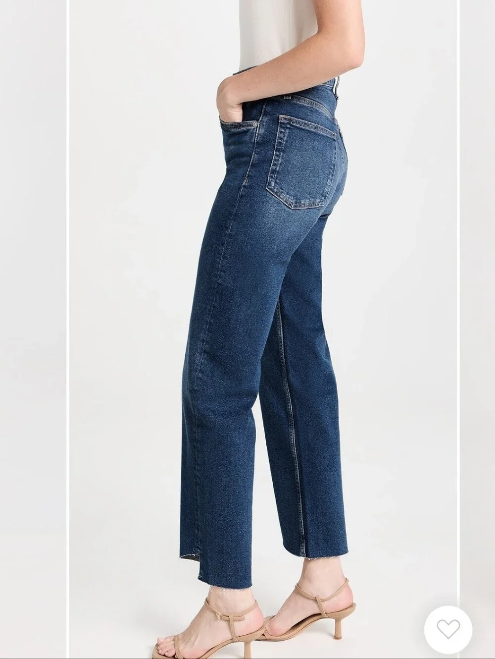 Rag & Bone Harlow Straight Leg Jeans Size 26 | High Rise Stretch Denim
